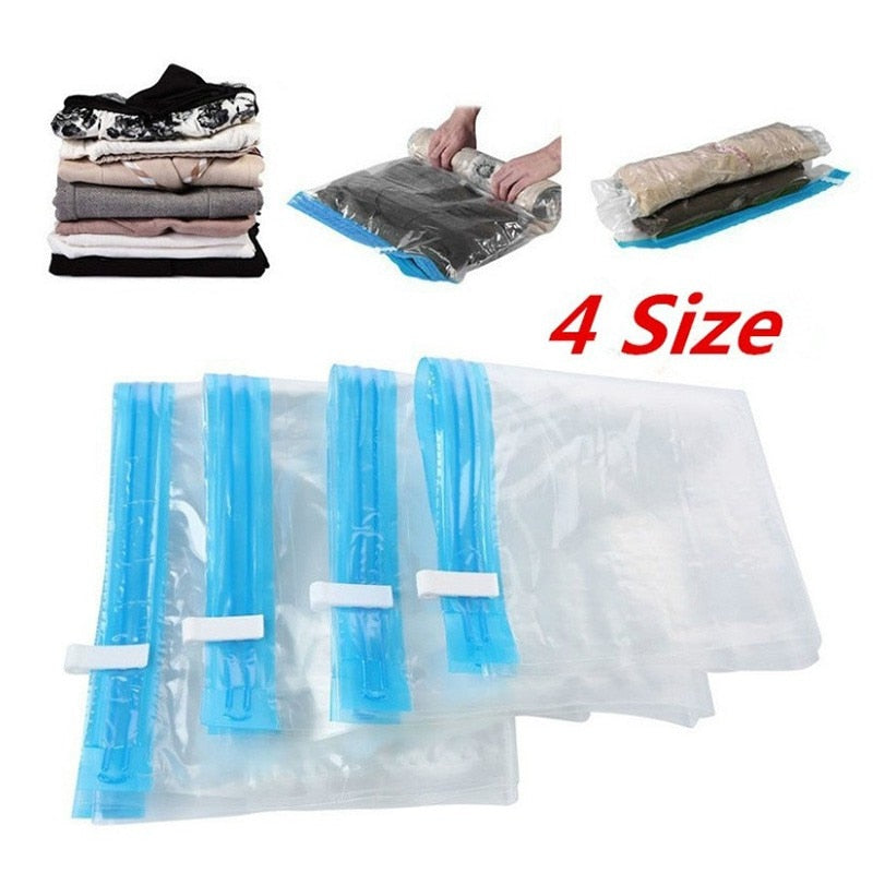 Roll-Up Travel Compression Bag for Clothes