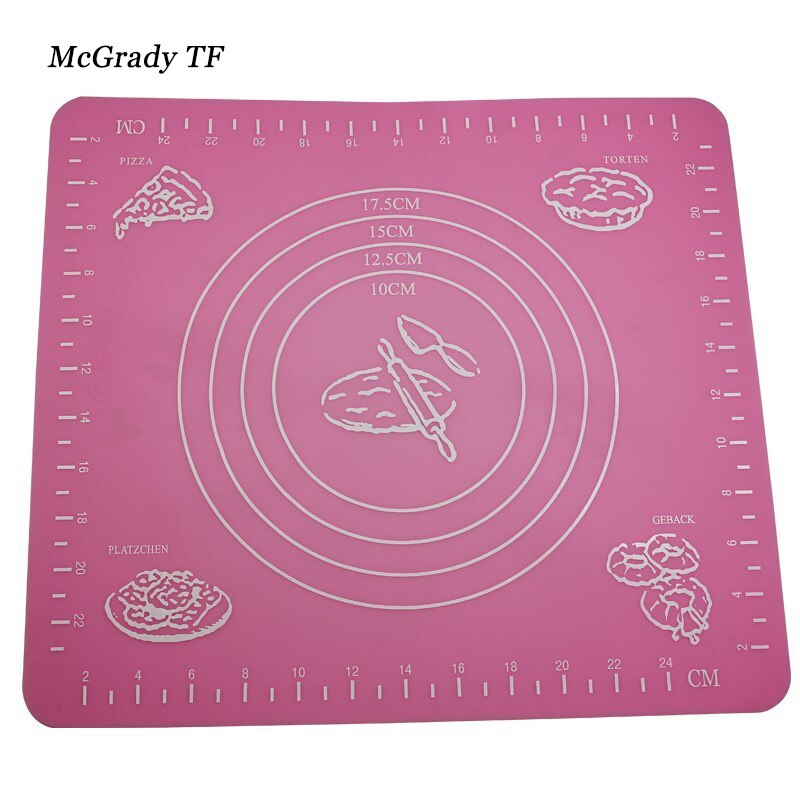 Silicone Fondant Mat Non-Stick Rolling Pad