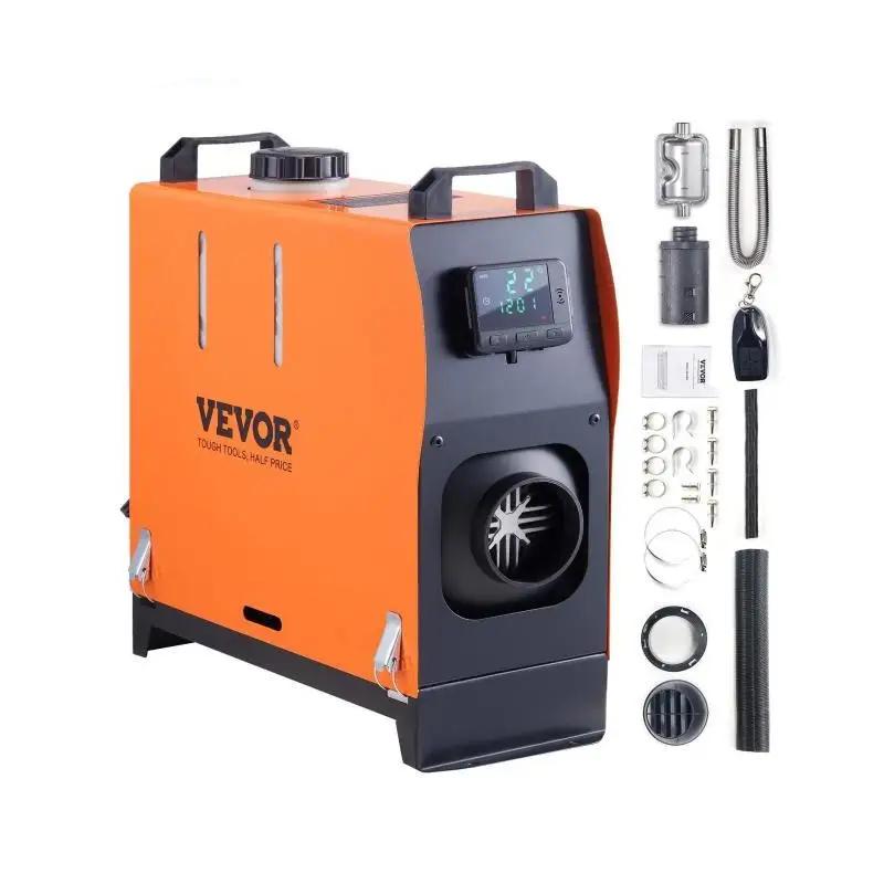 5/8KW 12V Diesel Air Heater with LCD & Silencer 8kw-lcd by HitMyNeed
