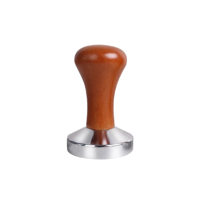 58mm Bottomless Portafilter Set, 304 Steel & Wood Handle by HitMyNeed
