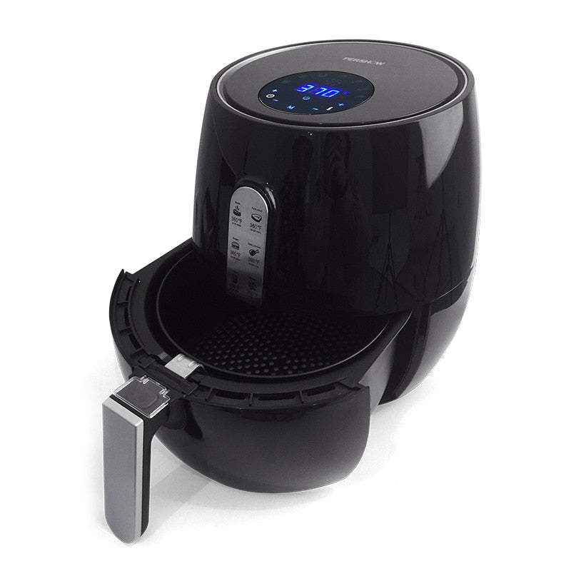 5.2L Mini Digital Air Fryer with Non-Stick Basket by HitMyNeed