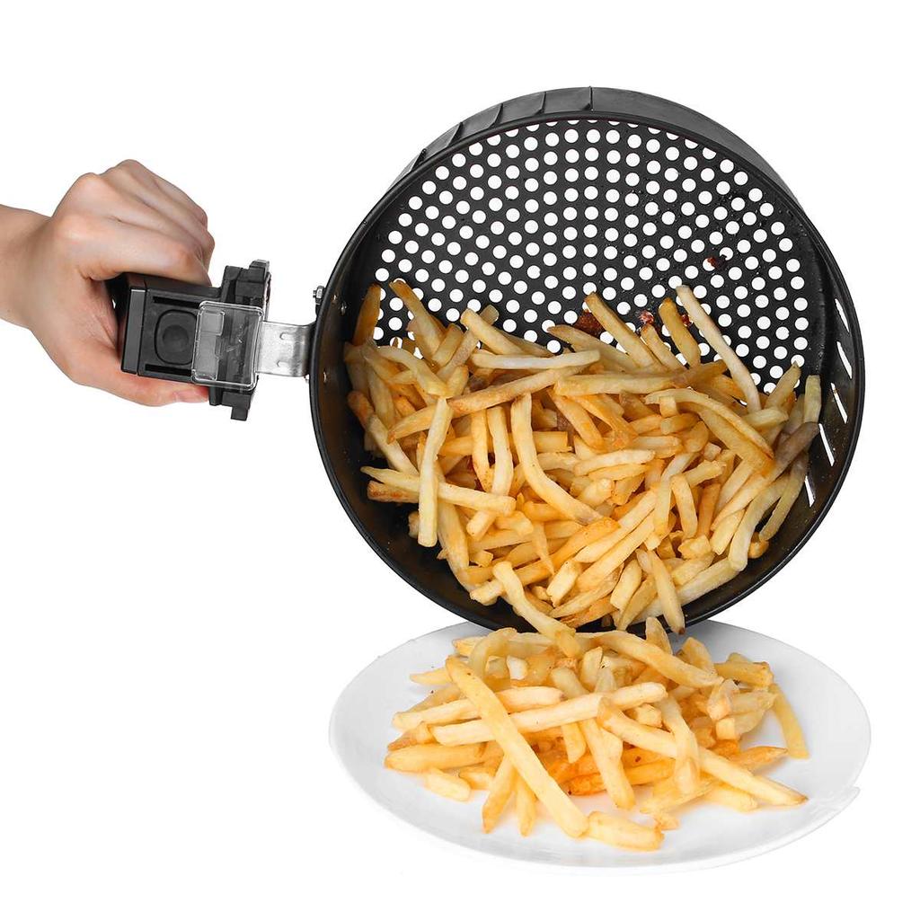 5.2L Mini Digital Air Fryer with Non-Stick Basket by HitMyNeed