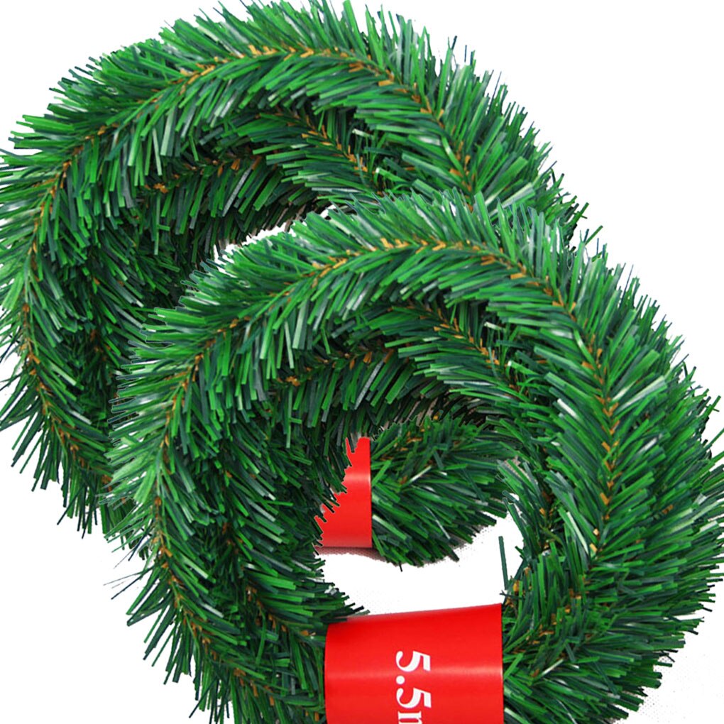 5.5m Artificial Green Christmas Garland Decoration by HitMyNeed
