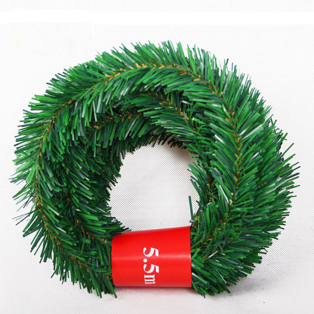 5.5m Artificial Green Christmas Garland Decoration by HitMyNeed