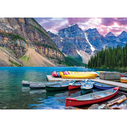 5D DIY Diamond Painting Double Heart Beach Kit 11916.0 30x40cm-round-drill by HitMyNeed