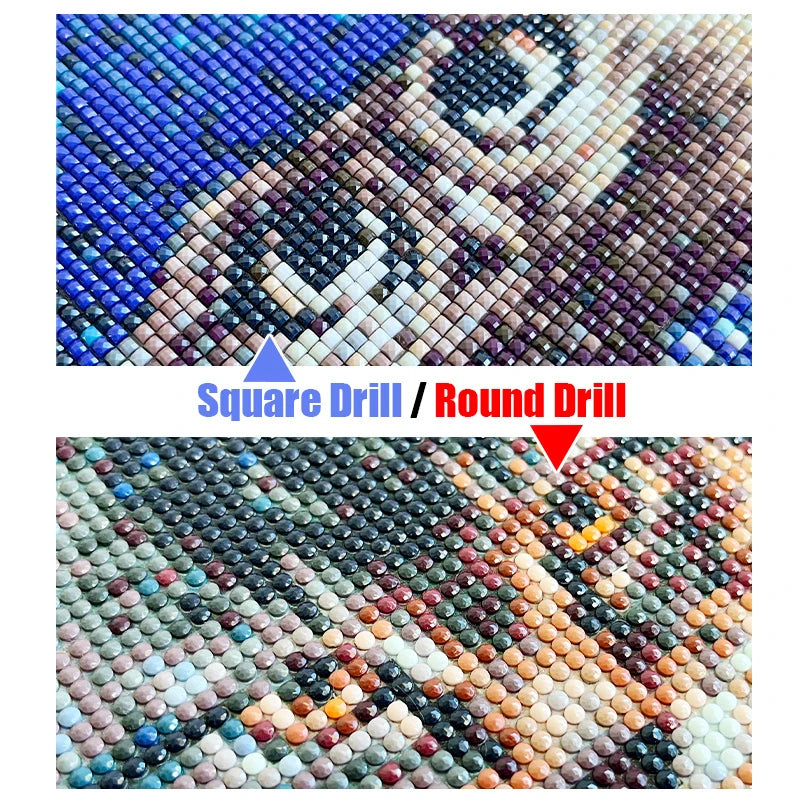5D DIY Diamond Painting Double Heart Beach Kit by HitMyNeed