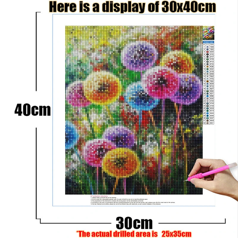 5D DIY Diamond Painting Double Heart Beach Kit by HitMyNeed