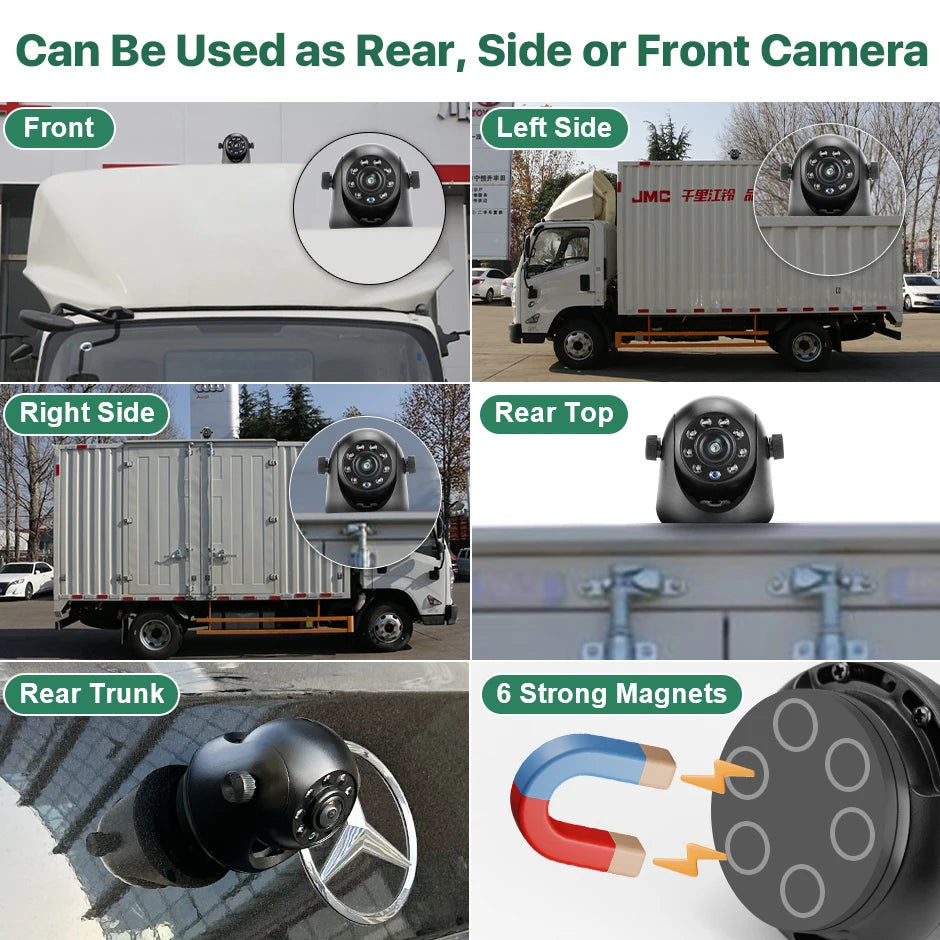 5G WiFi Magnetic Wireless Hitch Camera for RV & Trailer by HitMyNeed