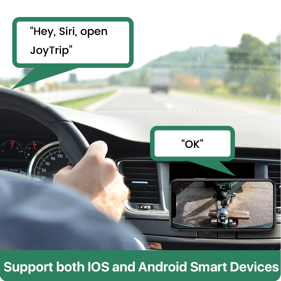 5G WiFi Magnetic Wireless Hitch Camera for RV & Trailer by HitMyNeed