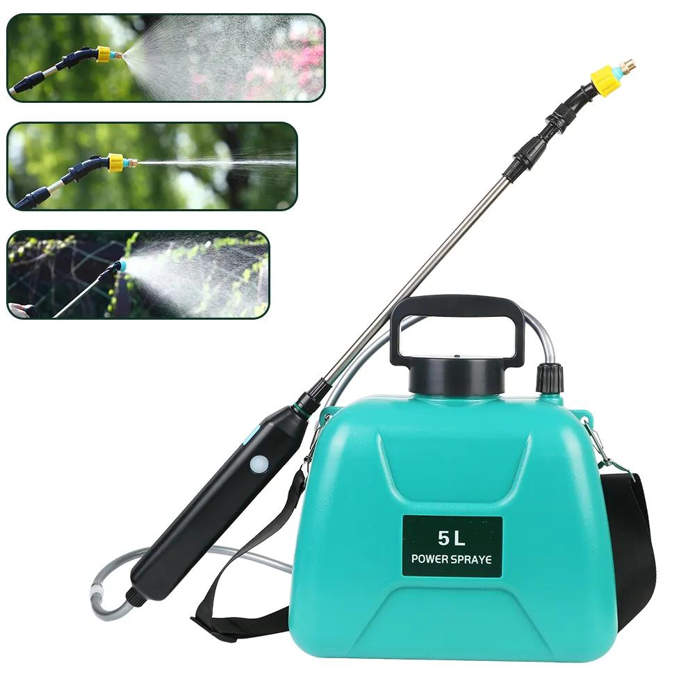 5L Electric Garden Sprayer with USB Rechargeable Pump by HitMyNeed