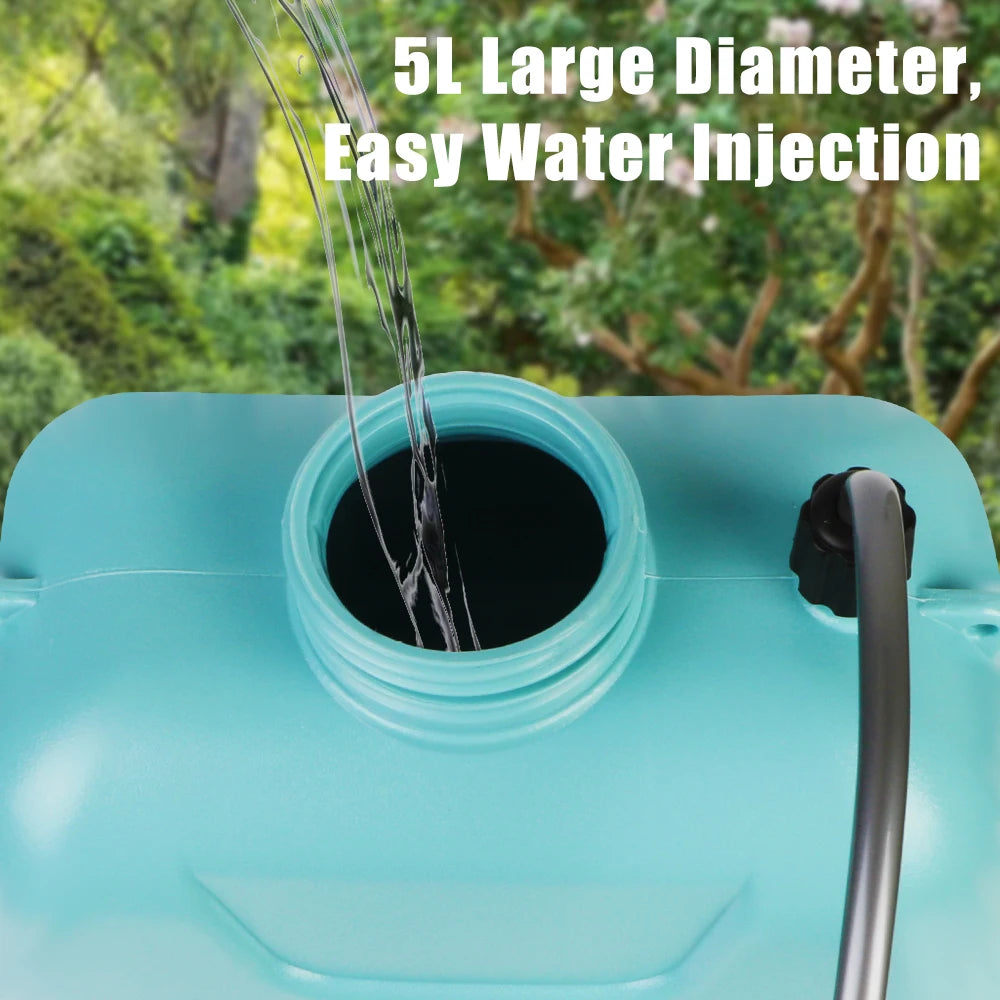 5L Electric Garden Sprayer with USB Rechargeable Pump by HitMyNeed