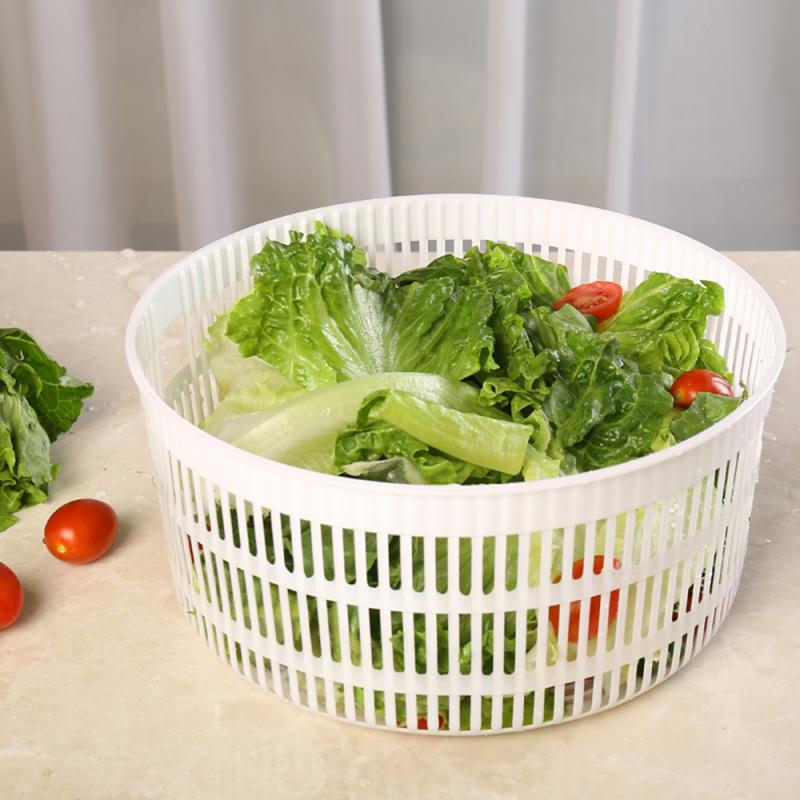 5L Plastic Lettuce Washer and Salad Spinner by HitMyNeed