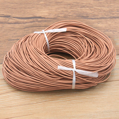 5m Genuine Cow Leather Round Cord for Jewelry by HitMyNeed