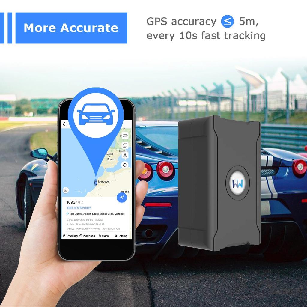 5m GPS Vehicle Tracker with Remote Anti-Theft Control by HitMyNeed