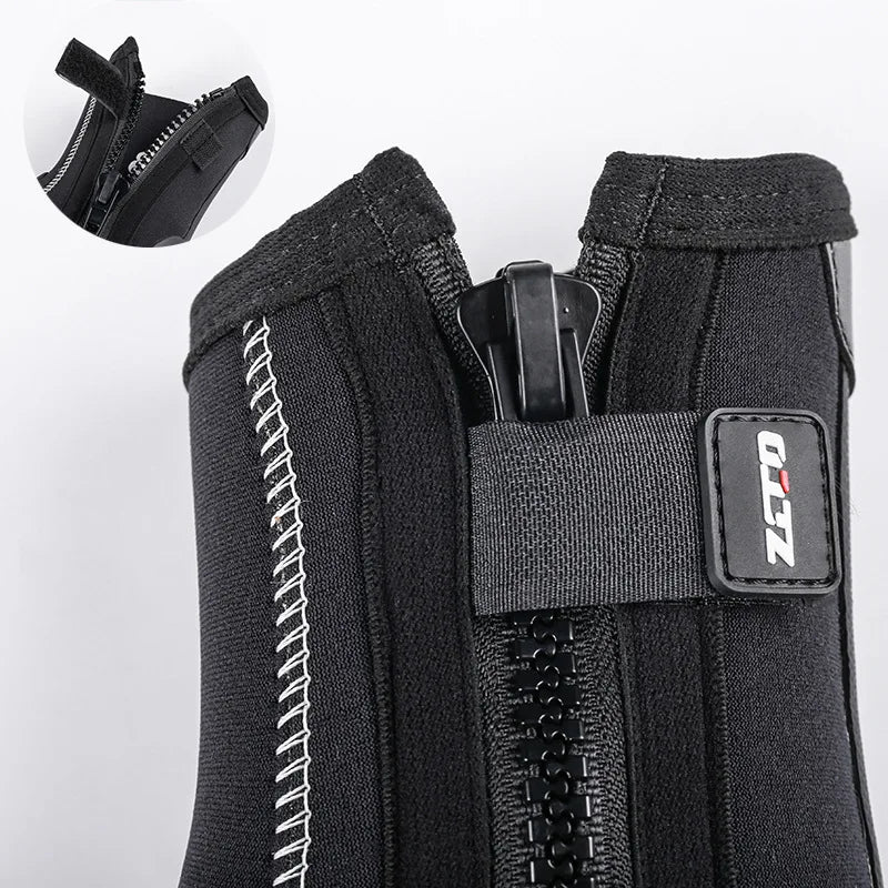 5mm Neoprene Dive Boots with Side Zipper by HitMyNeed
