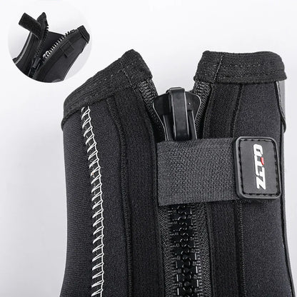 5mm Neoprene Dive Boots with Side Zipper by HitMyNeed