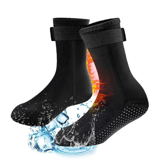 5mm Neoprene Diving Socks Anti-Slip Water Booties by HitMyNeed