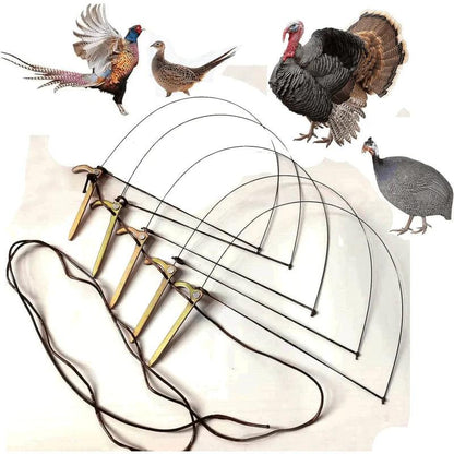 5pcs Humane Leg-Snare Bird Trap for Medium Birds by HitMyNeed