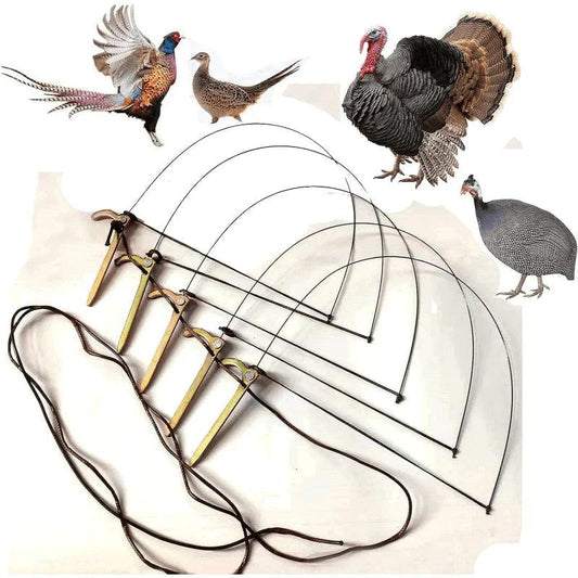 5pcs Humane Leg-Snare Bird Trap for Medium Birds by HitMyNeed