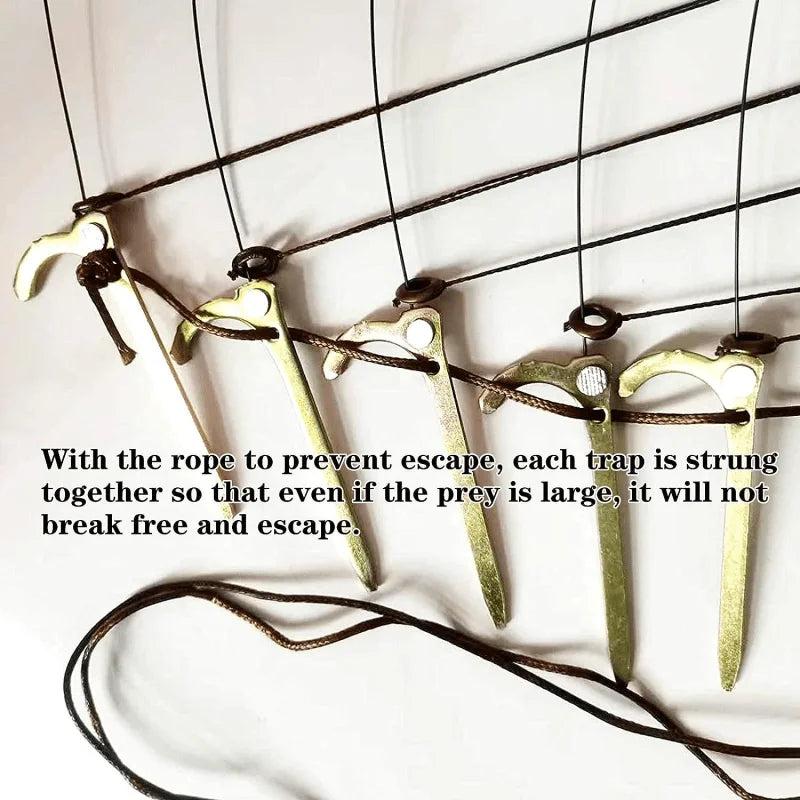 5pcs Humane Leg-Snare Bird Trap for Medium Birds by HitMyNeed