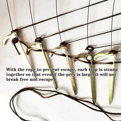 5pcs Humane Leg-Snare Bird Trap for Medium Birds by HitMyNeed