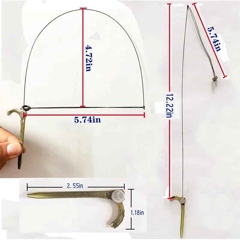 5pcs Humane Leg-Snare Bird Trap for Medium Birds by HitMyNeed