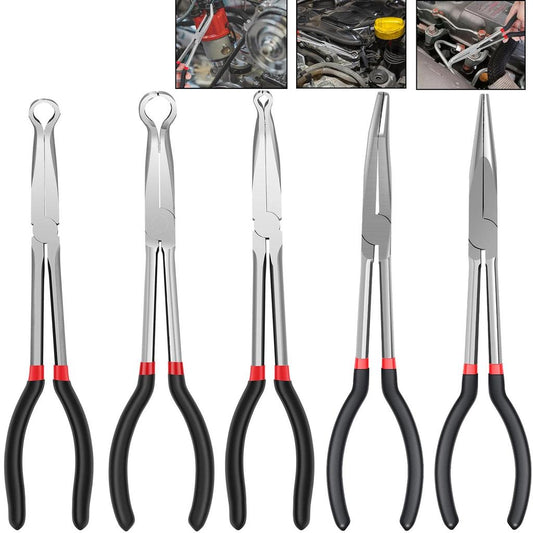 5Pcs Long Reach Hose & Spark Plug Pliers Set by HitMyNeed
