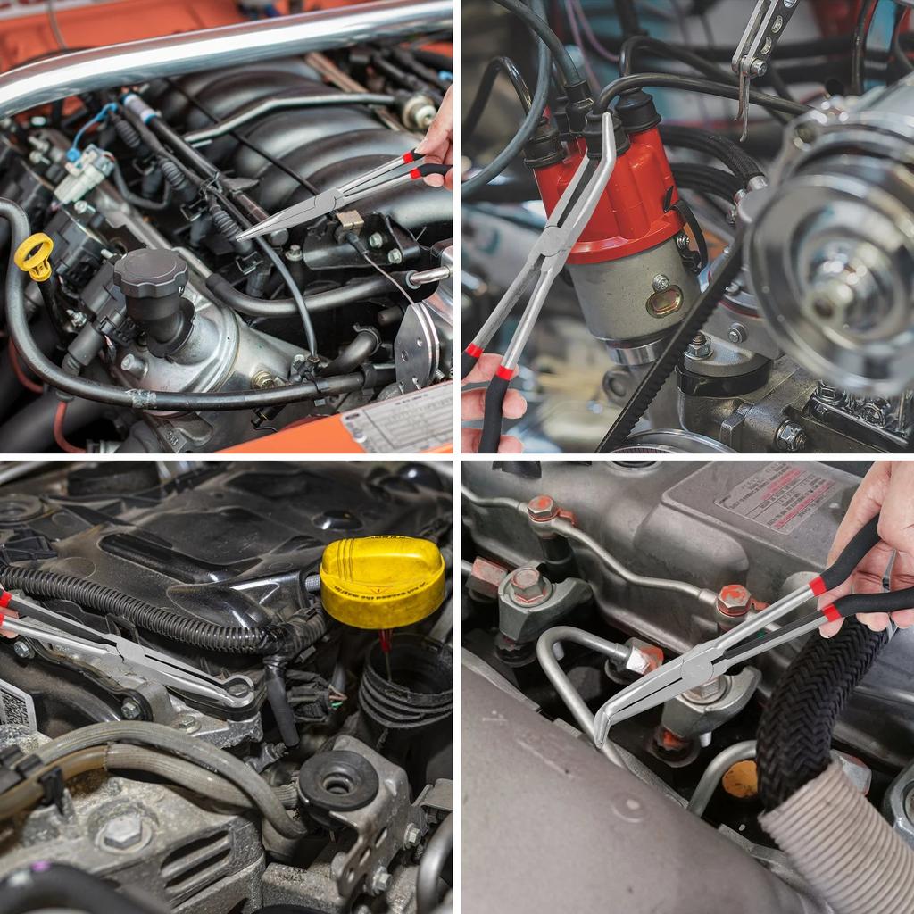 5Pcs Long Reach Hose & Spark Plug Pliers Set by HitMyNeed