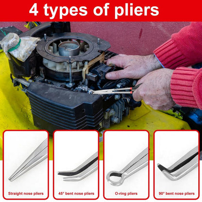 5Pcs Long Reach Hose & Spark Plug Pliers Set by HitMyNeed