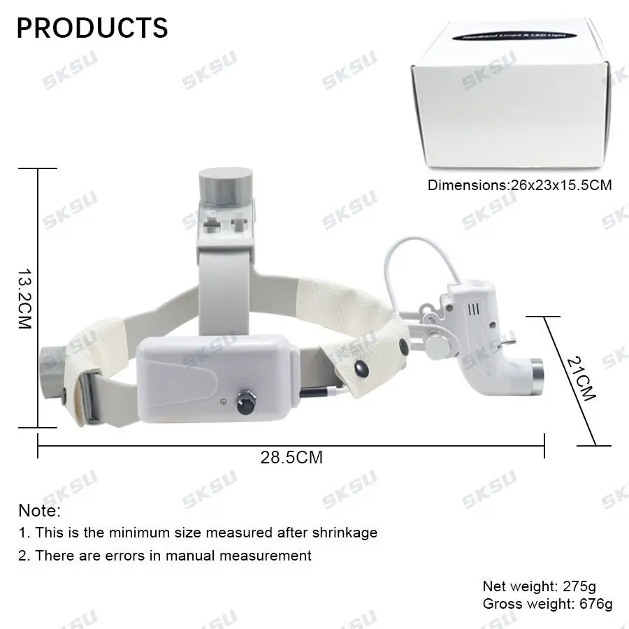 5W LED Dental Headlight for Loupes | Surgical Light by HitMyNeed