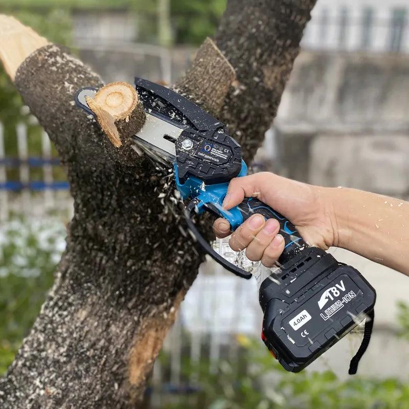 6" Brushless 18V Cordless Mini Chainsaw for Makita by HitMyNeed