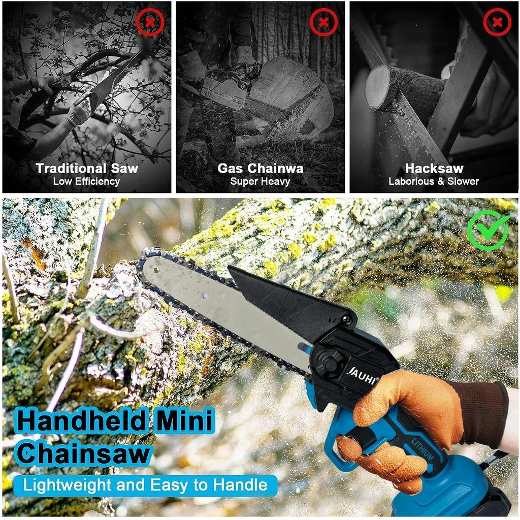 6" Cordless Chainsaw for Makita 18V Batteries by HitMyNeed