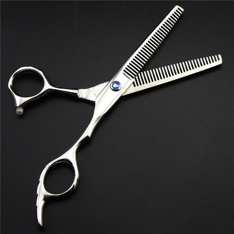 6" Double-Sided Hair Thinning Scissors 440C Steel by HitMyNeed