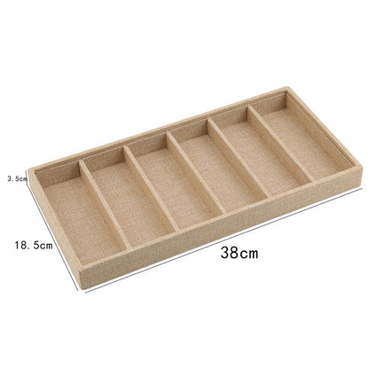 6-Grid Velvet Sunglass Organizer Storage Box by HitMyNeed