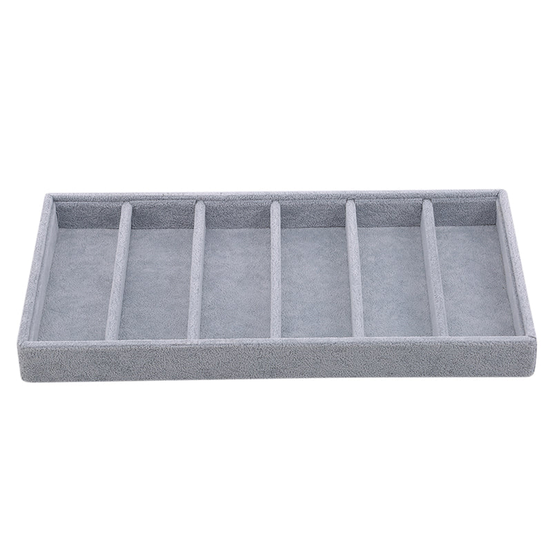 6-Grid Velvet Sunglass Organizer Storage Box ice-velvet by HitMyNeed