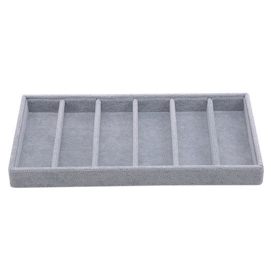 6-Grid Velvet Sunglass Organizer Storage Box ice-velvet by HitMyNeed