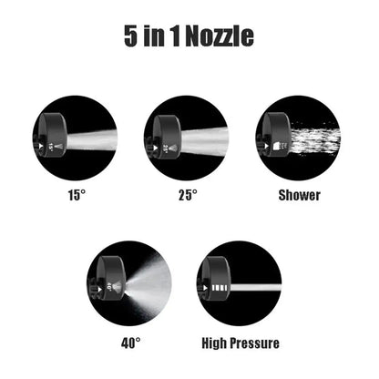 6-in-1 Adjustable Pressure Washer Nozzle 3000 PSI by HitMyNeed