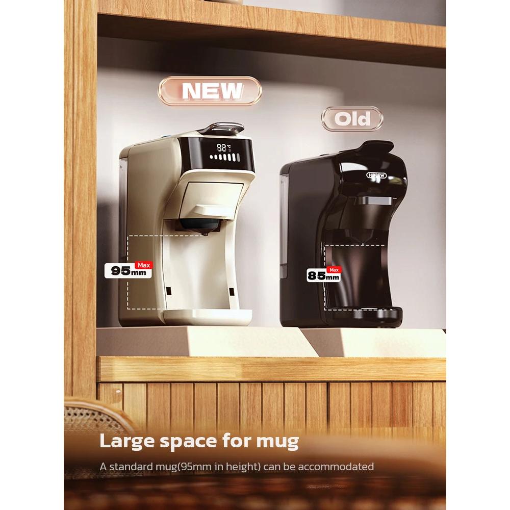 6-in-1 Capsule Coffee Machine Hot & Cold H1B by HitMyNeed