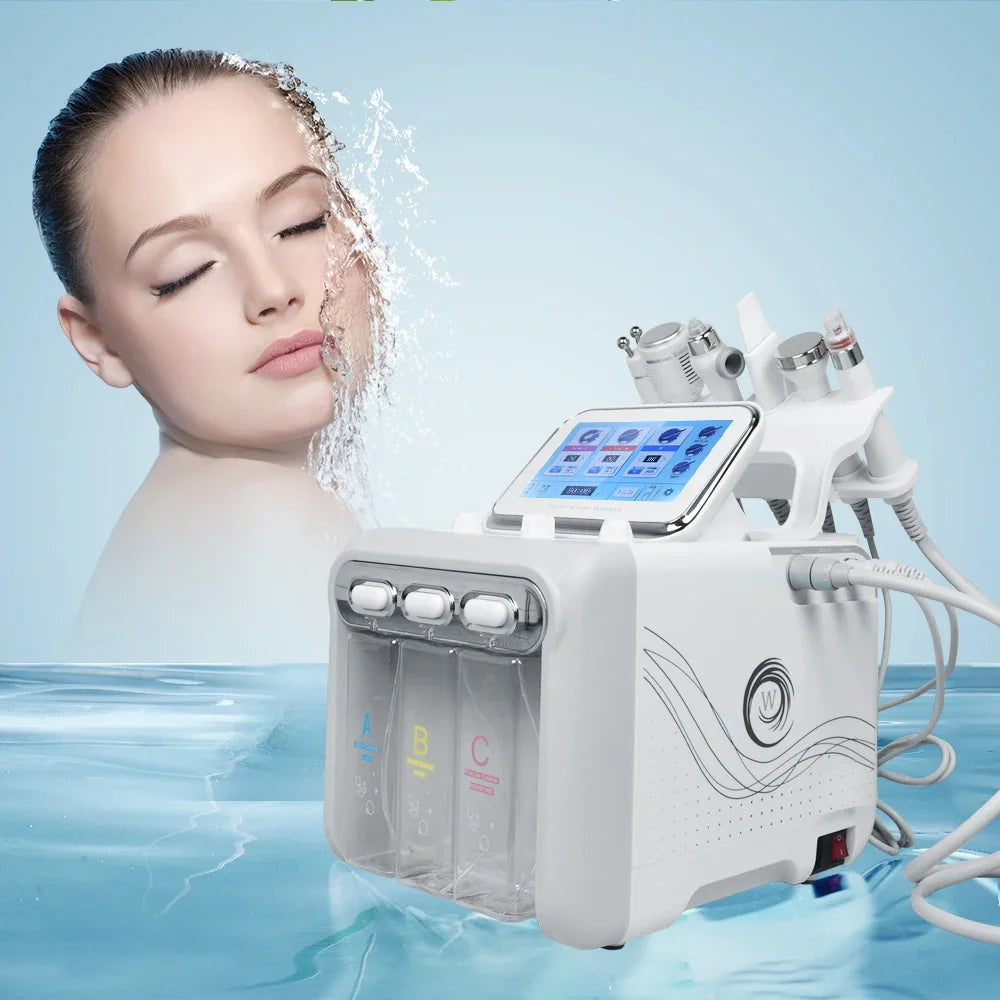 6 in 1 Hydra Aqua Facial Deep Cleansing Machine by HitMyNeed
