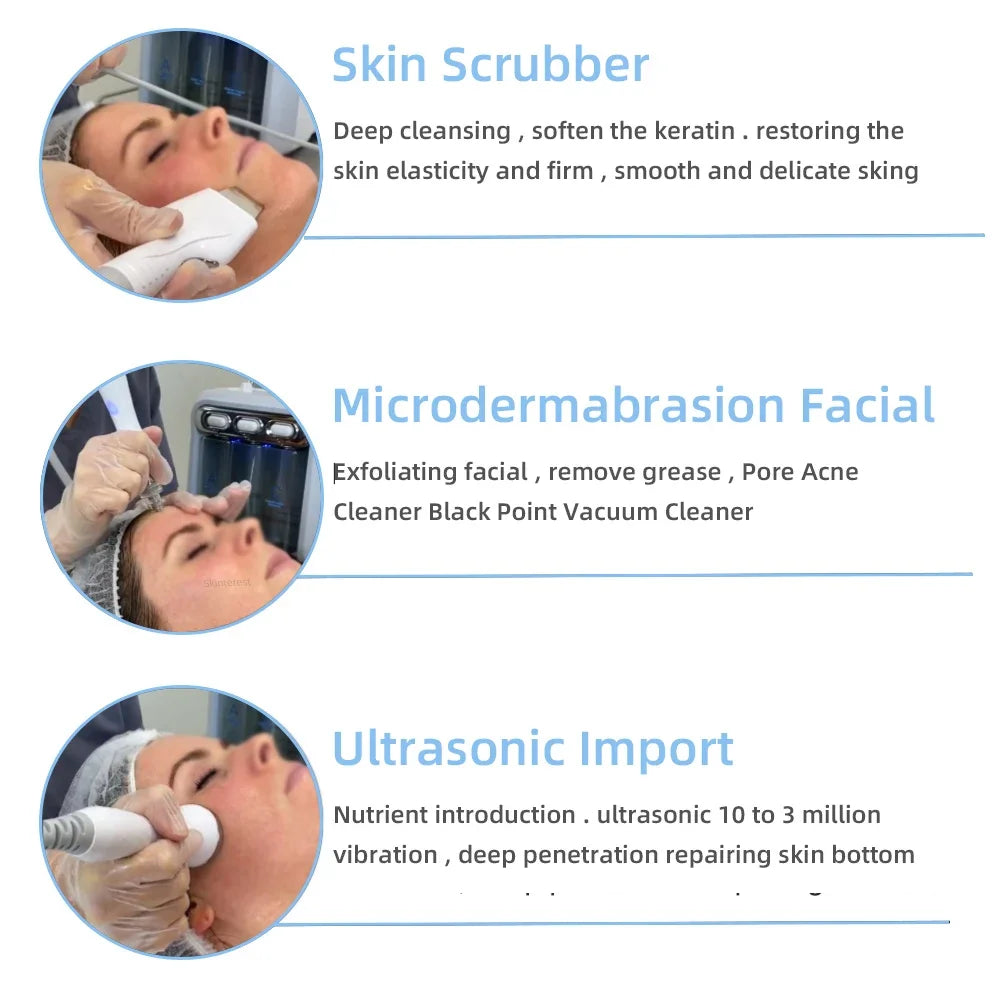 6 in 1 Hydra Aqua Facial Deep Cleansing Machine by HitMyNeed