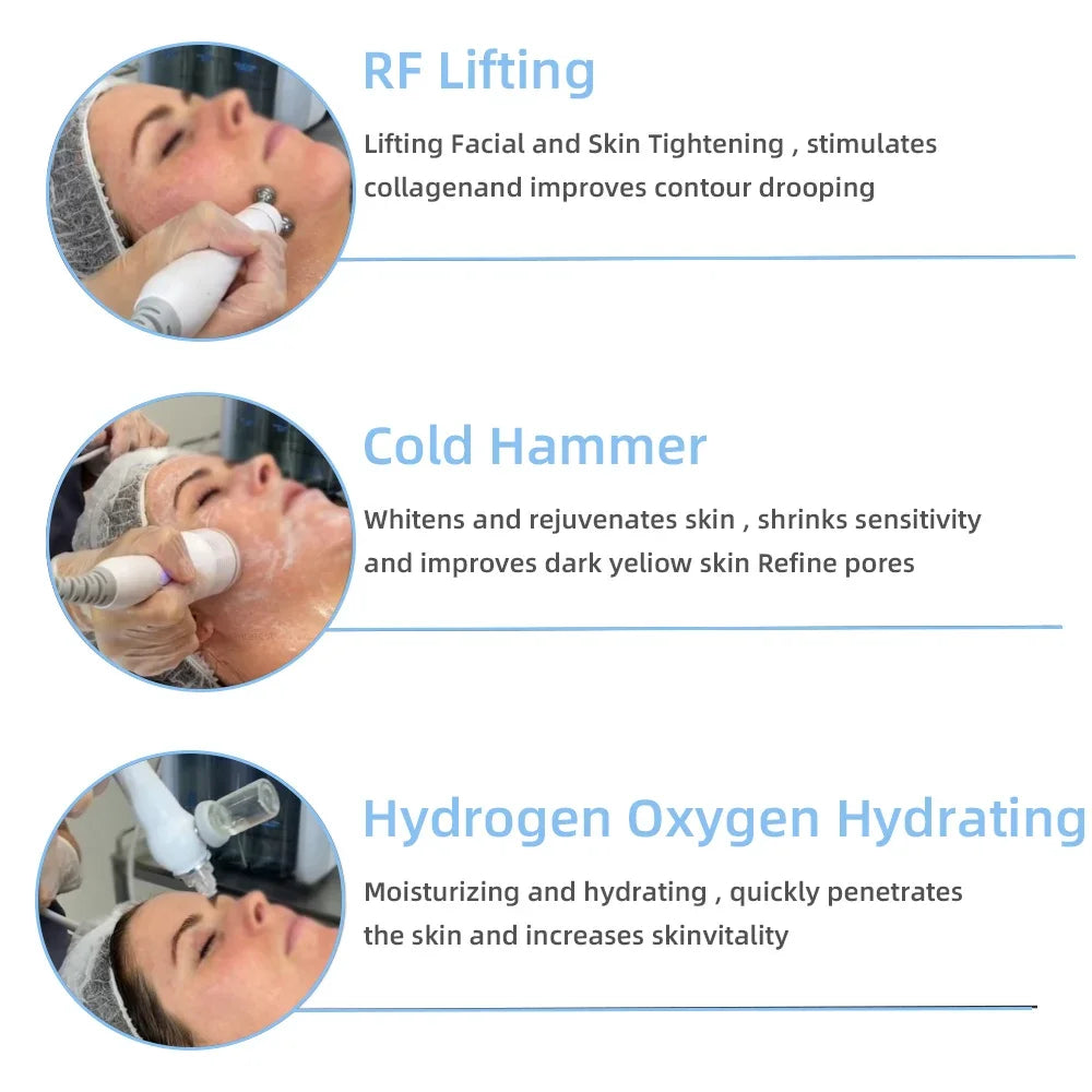 6 in 1 Hydra Aqua Facial Deep Cleansing Machine by HitMyNeed