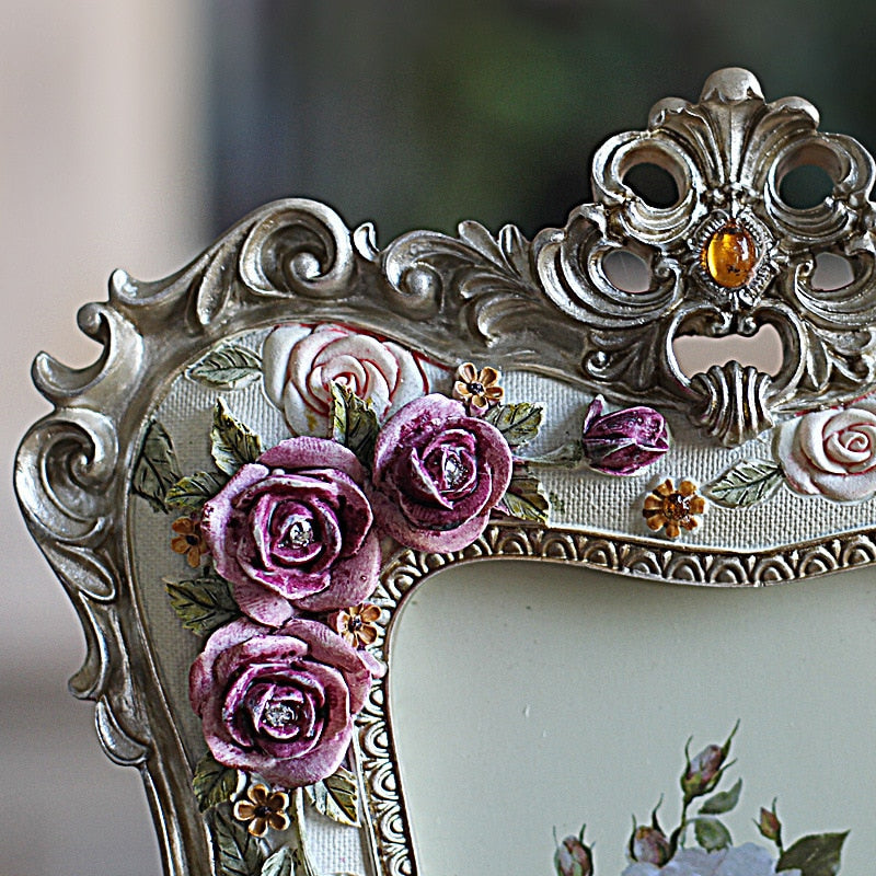 6-Inch Decorative Resin Picture Frame for Home by HitMyNeed