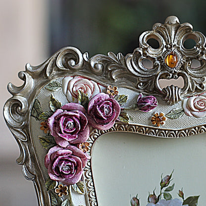 6-Inch Decorative Resin Picture Frame for Home by HitMyNeed