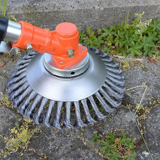 6-Inch Steel Wire Weed Brush Trimmer Head by HitMyNeed