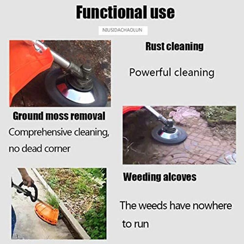 6-Inch Steel Wire Weed Brush Trimmer Head by HitMyNeed