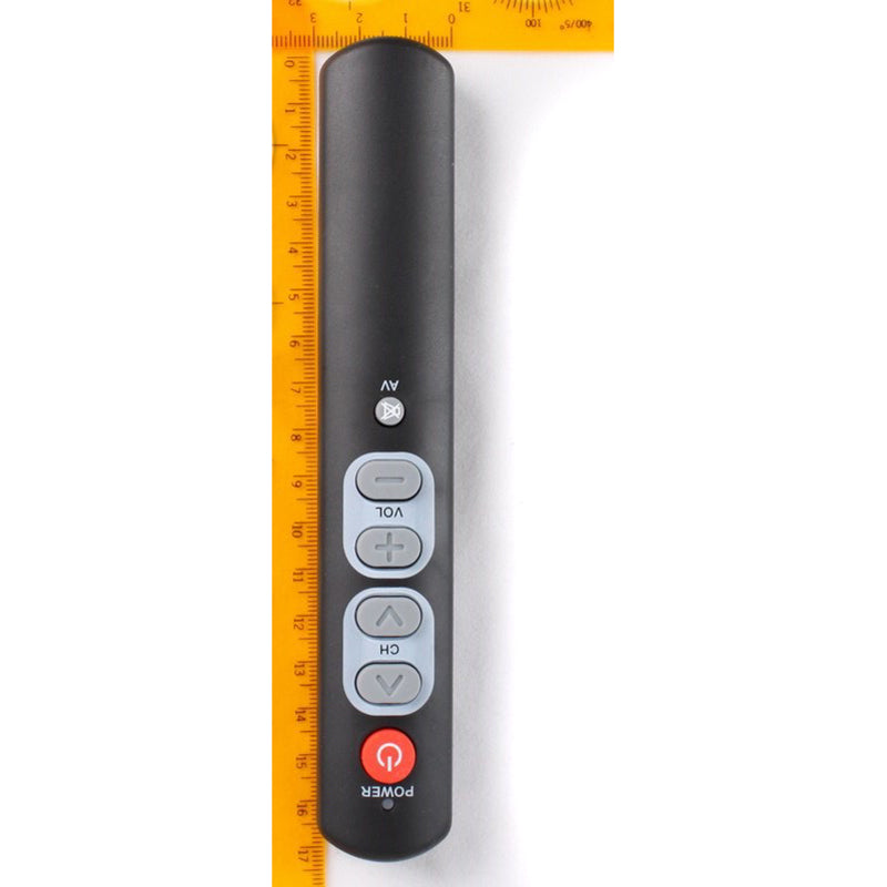 6-Key Universal TV Remote Control for Easy Operation by HitMyNeed