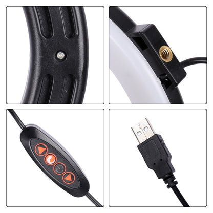 6" LED Ring Light with Tripod, 3200K-5600K Dimmable by HitMyNeed