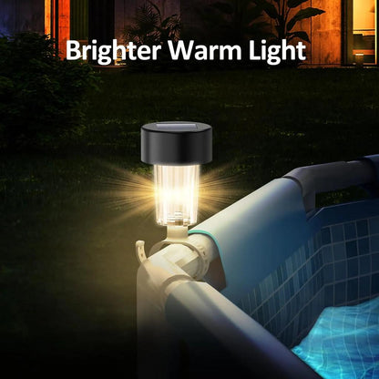 6-Pack Solar LED Pool Ground & Fence Lights by HitMyNeed