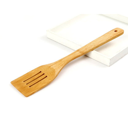 6-Piece Bamboo Wooden Cooking Utensil Set by HitMyNeed