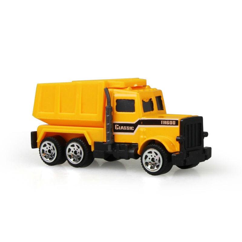 6-Piece Diecast Construction Toy Truck Set by HitMyNeed